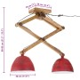 Lámpara de techo rojo desgastado 25 W E27 29x18x85 cm by vidaXL, Lamps - Ref: Foro24-371934, Price: 107,79 €, Discount: %