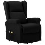 Höhenverstellbarer Massagesessel aus schwarzem Stoff von vidaXL, Elektrische Massagesessel - Ref: Foro24-289742, Preis: 361,8...