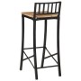 Zwei hohe Hocker aus massivem, grobem Mangoholz. von vidaXL, Küchenhocker - Ref: Foro24-358940, Preis: 141,90 €, Rabatt: %