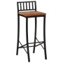 Taburetes altos 2 uds madera maciza de acacia by vidaXL, Kitchen stools - Ref: Foro24-358942, Price: 104,79 €, Discount: %