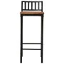 Taburetes altos 2 uds madera maciza de acacia by vidaXL, Kitchen stools - Ref: Foro24-358942, Price: 103,64 €, Discount: %