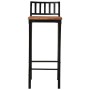 Zwei hohe Hocker aus massivem Akazienholz. von vidaXL, Küchenhocker - Ref: Foro24-358942, Preis: 104,41 €, Rabatt: %