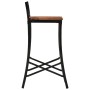 Zwei hohe Hocker aus massivem Akazienholz. von vidaXL, Küchenhocker - Ref: Foro24-358942, Preis: 104,41 €, Rabatt: %