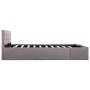 Hydraulic canapé bed with storage taupe fabric 160x200 cm by vidaXL, Beds and slatted bases - Ref: Foro24-285598, Price: 328,...