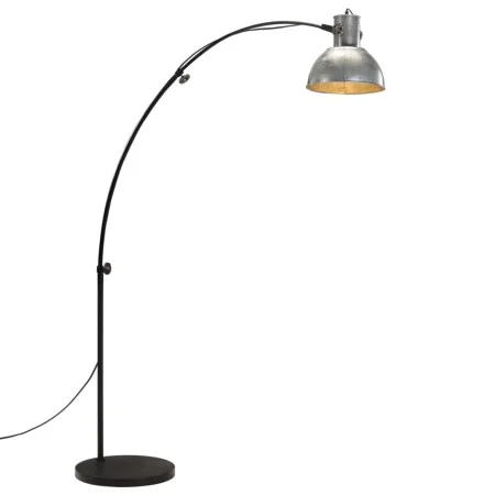 Vintage silver floor lamp 25 W E27 150 cm by vidaXL, Lamps - Ref: Foro24-371935, Price: 104,65 €, Discount: %