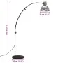 Vintage silberne Stehlampe 25 W E27 150 cm von vidaXL, Lampen - Ref: Foro24-371935, Preis: 104,65 €, Rabatt: %