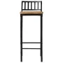 Taburetes altos 4 uds madera maciza de mango rugosa de vidaXL, Taburetes de cocina - Ref: Foro24-358941, Precio: 200,44 €, De...