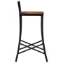 Taburetes altos 4 uds madera maciza de acacia de vidaXL, Taburetes de cocina - Ref: Foro24-358943, Precio: 202,59 €, Descuent...