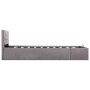 Hydraulic canapé bed with storage in taupe fabric 90x200 cm by vidaXL, Beds and slatted bases - Ref: Foro24-285594, Price: 23...