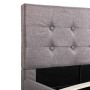 Hydraulic canapé bed with storage in taupe fabric 90x200 cm by vidaXL, Beds and slatted bases - Ref: Foro24-285594, Price: 23...