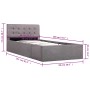 Hydraulic canapé bed with storage in taupe fabric 90x200 cm by vidaXL, Beds and slatted bases - Ref: Foro24-285594, Price: 23...