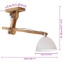 Weiße Deckenlampe 25 W E27 105x30x65-108 cm von vidaXL, Lampen - Ref: Foro24-371924, Preis: 79,61 €, Rabatt: %