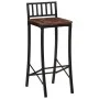 Hohe Hocker, 2 Stück, Massivholz aus recyceltem Holz von vidaXL, Küchenhocker - Ref: Foro24-358944, Preis: 103,30 €, Rabatt: %
