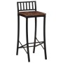 Hohe Hocker, 2 Stück, Massivholz aus recyceltem Holz von vidaXL, Küchenhocker - Ref: Foro24-358944, Preis: 104,22 €, Rabatt: %