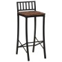 Hohe Hocker, 2 Stück, Massivholz aus recyceltem Holz von vidaXL, Küchenhocker - Ref: Foro24-358944, Preis: 104,22 €, Rabatt: %