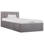 Hydraulic canapé bed with storage taupe fabric 100x200 cm by vidaXL, Beds and slatted bases - Ref: Foro24-285595, Price: 276,...