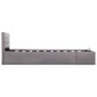 Hydraulic canapé bed with storage taupe fabric 100x200 cm by vidaXL, Beds and slatted bases - Ref: Foro24-285595, Price: 276,...