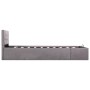 Hydraulisches Canapébett mit Stauraum, taupefarbener Stoff, 100 x 200 cm von vidaXL, Betten und Lattenroste - Ref: Foro24-285...