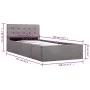 Hydraulic canapé bed with storage taupe fabric 100x200 cm by vidaXL, Beds and slatted bases - Ref: Foro24-285595, Price: 276,...
