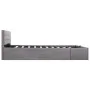 Hydraulic canapé bed with storage taupe fabric 140x200 cm by vidaXL, Beds and slatted bases - Ref: Foro24-285597, Price: 352,...