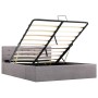 Hydraulic canapé bed with storage taupe fabric 140x200 cm by vidaXL, Beds and slatted bases - Ref: Foro24-285597, Price: 352,...