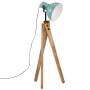 Worn blue floor lamp 25 W E27 45x45x120 cm by vidaXL, Lamps - Ref: Foro24-371919, Price: 104,99 €, Discount: %