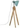 Worn blue floor lamp 25 W E27 45x45x120 cm by vidaXL, Lamps - Ref: Foro24-371919, Price: 103,43 €, Discount: %