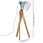 Worn blue floor lamp 25 W E27 45x45x120 cm by vidaXL, Lamps - Ref: Foro24-371919, Price: 103,43 €, Discount: %
