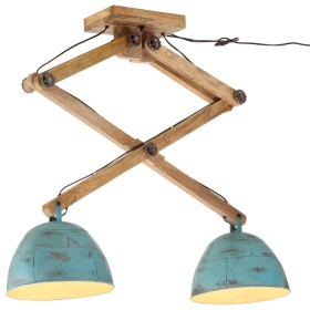 Lámpara de techo azul desgastado 25 W E27 29x18x85 cm de vidaXL, Lámparas - Ref: Foro24-371933, Precio: 173,85 €, Descuento: %