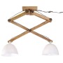 Weiße Deckenleuchte 25 W E27 29x18x85 cm von vidaXL, Lampen - Ref: Foro24-371931, Preis: 109,00 €, Rabatt: %