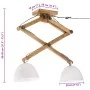 Weiße Deckenleuchte 25 W E27 29x18x85 cm von vidaXL, Lampen - Ref: Foro24-371931, Preis: 108,13 €, Rabatt: %