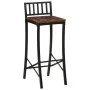 Taburetes altos 4 unidades madera maciza reciclada de vidaXL, Taburetes de cocina - Ref: Foro24-358945, Precio: 200,24 €, Des...