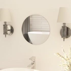Frameless round glass mirror 30 cm by vidaXL, Mirrors - Ref: Foro24-283653, Price: 24,55 €, Discount: %
