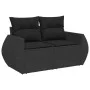 8-piece garden sofa set and black synthetic rattan cushions by vidaXL, Garden sets - Ref: Foro24-3275145, Price: 591,50 €, Di...
