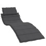 Liegekissen Anthrazitgrau Melange Stoff 186x58x3 cm von vidaXL, Kissen für Stühle und Sofas - Ref: Foro24-4002475, Preis: 51,...