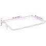 Liegekissen Anthrazitgrau Melange Stoff 186x58x3 cm von vidaXL, Kissen für Stühle und Sofas - Ref: Foro24-4002475, Preis: 51,...