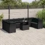 11-piece garden sofa set and black synthetic rattan cushions by vidaXL, Garden sets - Ref: Foro24-3266855, Price: 755,80 €, D...