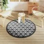 Black PP outdoor rug Ø120 cm by vidaXL, Outdoor protectors - Ref: Foro24-368462, Price: 22,41 €, Discount: %