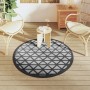 Black PP outdoor rug Ø120 cm by vidaXL, Outdoor protectors - Ref: Foro24-368462, Price: 21,50 €, Discount: %