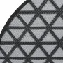 Black PP outdoor rug Ø120 cm by vidaXL, Outdoor protectors - Ref: Foro24-368462, Price: 22,41 €, Discount: %