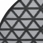 Black PP outdoor rug Ø120 cm by vidaXL, Outdoor protectors - Ref: Foro24-368462, Price: 21,50 €, Discount: %