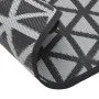 Black PP outdoor rug Ø120 cm by vidaXL, Outdoor protectors - Ref: Foro24-368462, Price: 22,41 €, Discount: %
