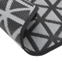 Black PP outdoor rug Ø120 cm by vidaXL, Outdoor protectors - Ref: Foro24-368462, Price: 21,50 €, Discount: %