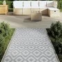 Alfombra de exterior PP gris 120x180 cm de vidaXL, Protectores para exterior - Ref: Foro24-368552, Precio: 27,02 €, Descuento: %