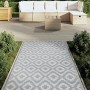 Grauer PP-Außenteppich 120x180 cm von vidaXL, Outdoor-Protektoren - Ref: Foro24-368552, Preis: 27,58 €, Rabatt: %