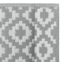 Grauer PP-Außenteppich 120x180 cm von vidaXL, Outdoor-Protektoren - Ref: Foro24-368552, Preis: 27,58 €, Rabatt: %