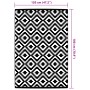 Alfombra de exterior PP gris 120x180 cm de vidaXL, Protectores para exterior - Ref: Foro24-368552, Precio: 27,58 €, Descuento: %
