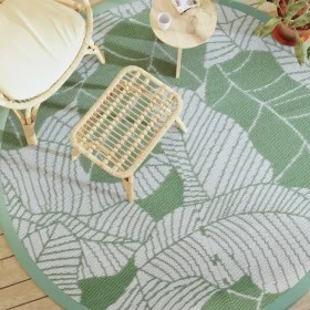 Green PP outdoor rug Ø200 cm by vidaXL, Outdoor protectors - Ref: Foro24-368590, Price: 46,49 €, Discount: %