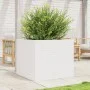 Solid white pine wood planter 80x80x68.5 cm by vidaXL, Pots and planters - Ref: Foro24-3282480, Price: 263,14 €, Discount: %