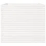 Solid white pine wood planter 80x80x68.5 cm by vidaXL, Pots and planters - Ref: Foro24-3282480, Price: 263,14 €, Discount: %